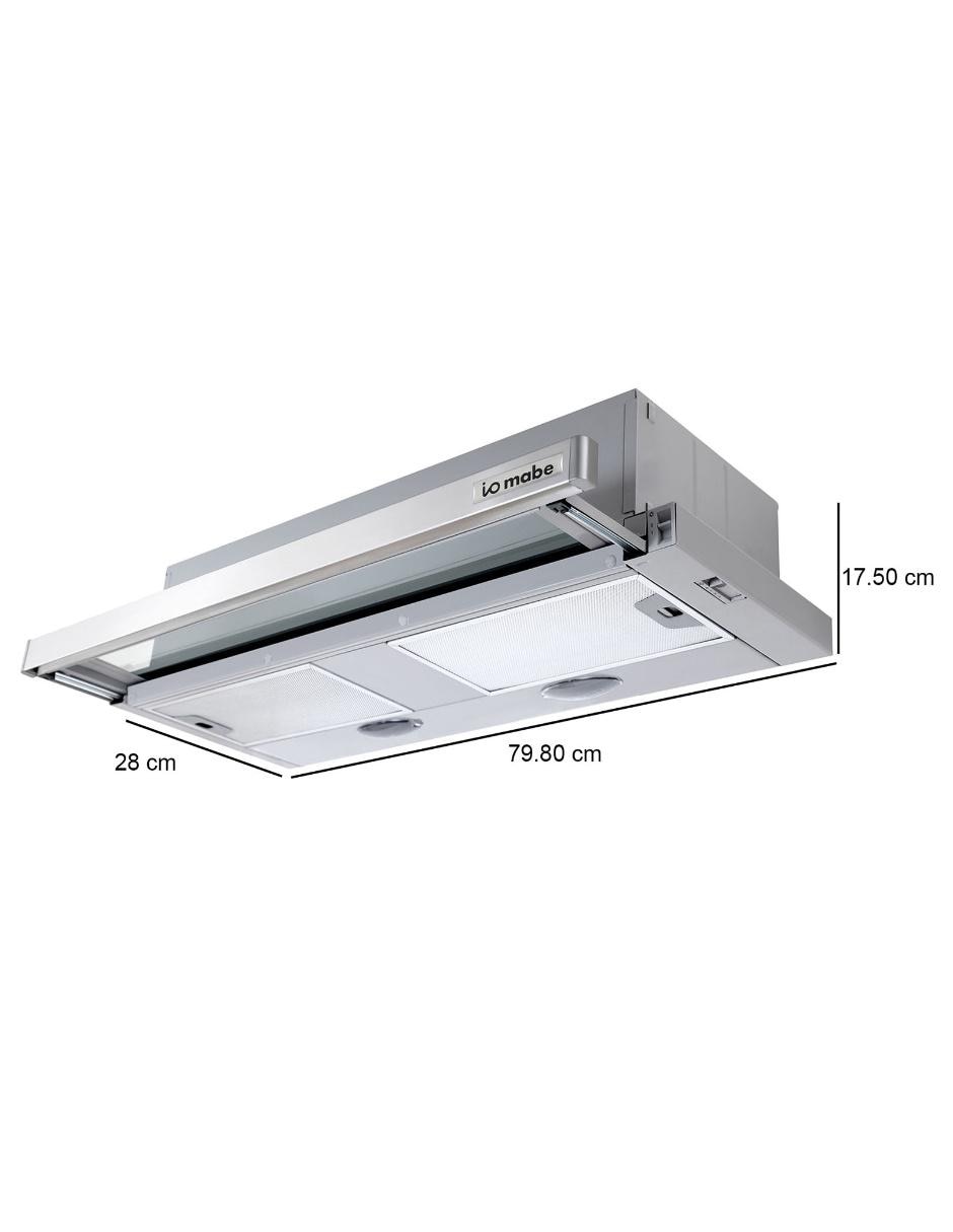 Campana de pared IOT8002I1 de acero inoxidable