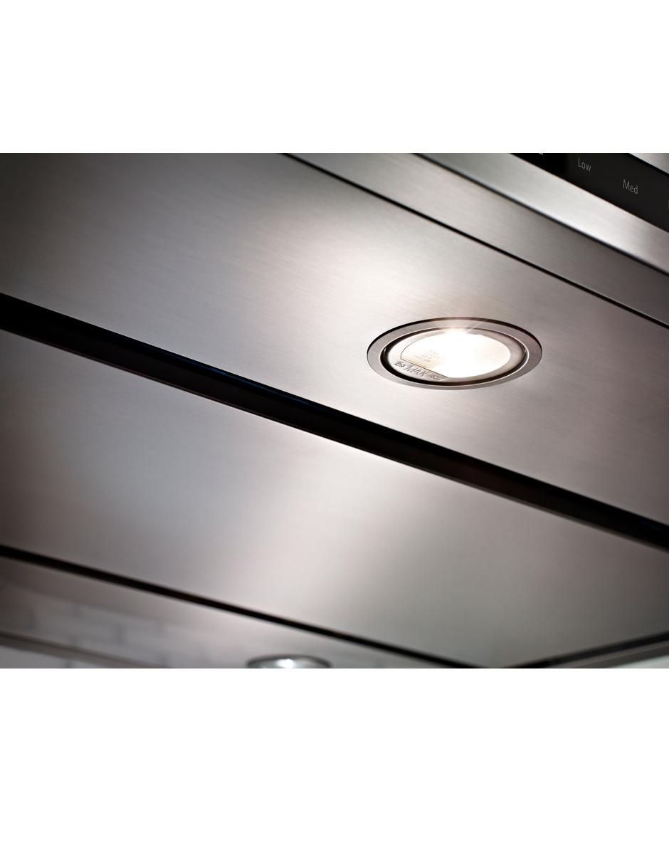 Campana de isla Kitchenaid KVIB606DSS de acero inoxidable