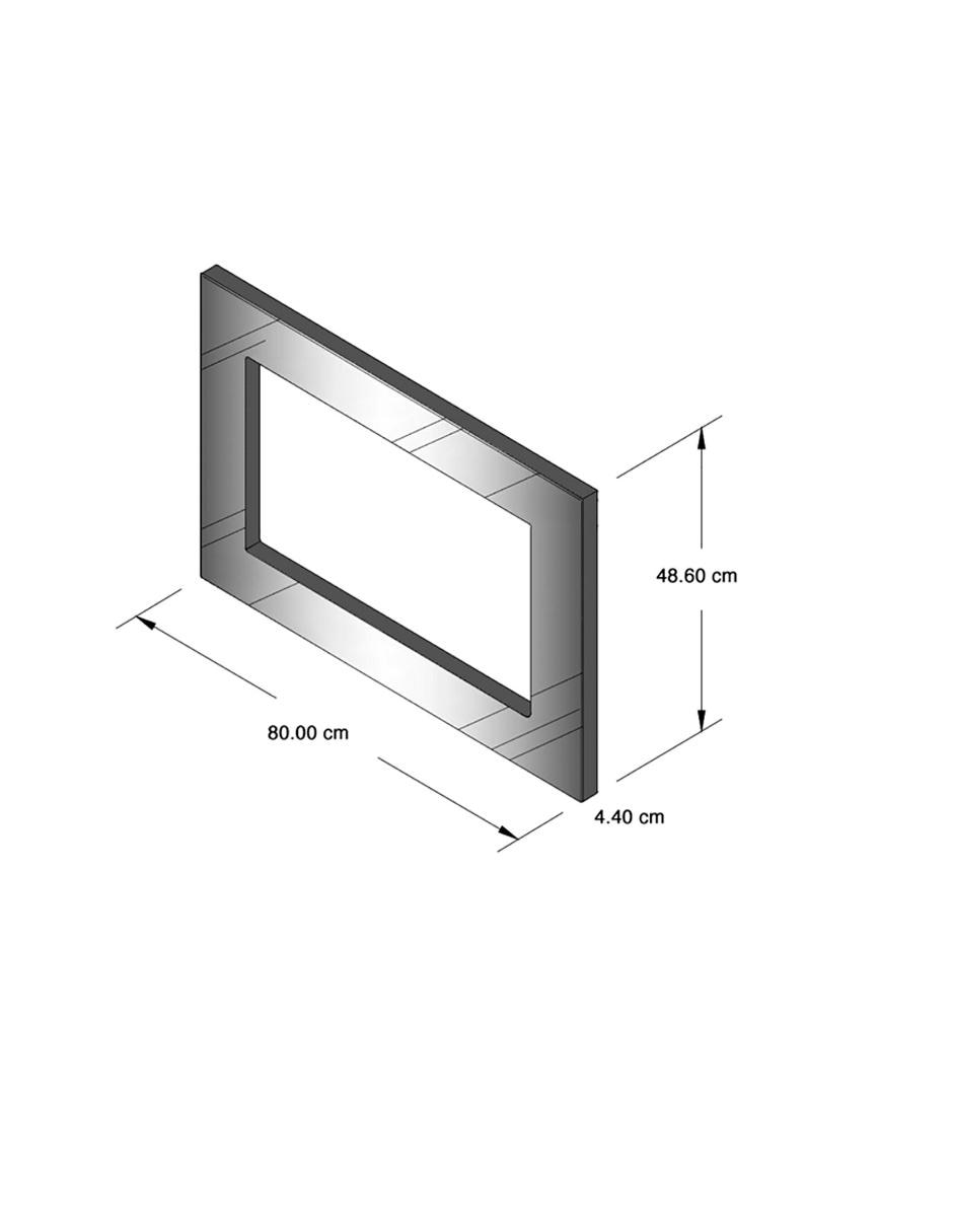 Trim para Horno de Microondas 80 cm JX160 Trim para Horno de Microondas 80 cm JX160