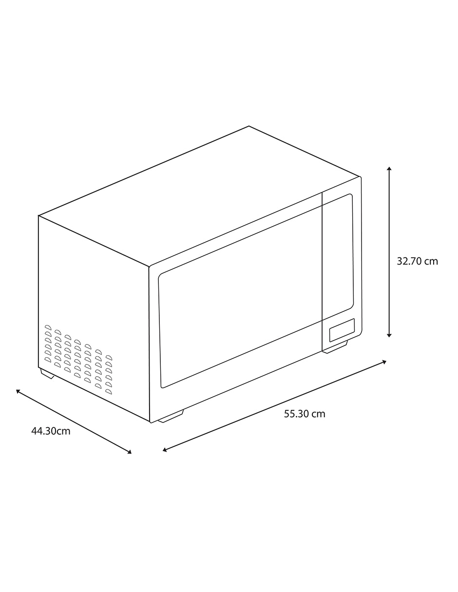 Horno de microondas con grill Ge Profile modelo PEB160SFSS de 1.6 pies cúbicos