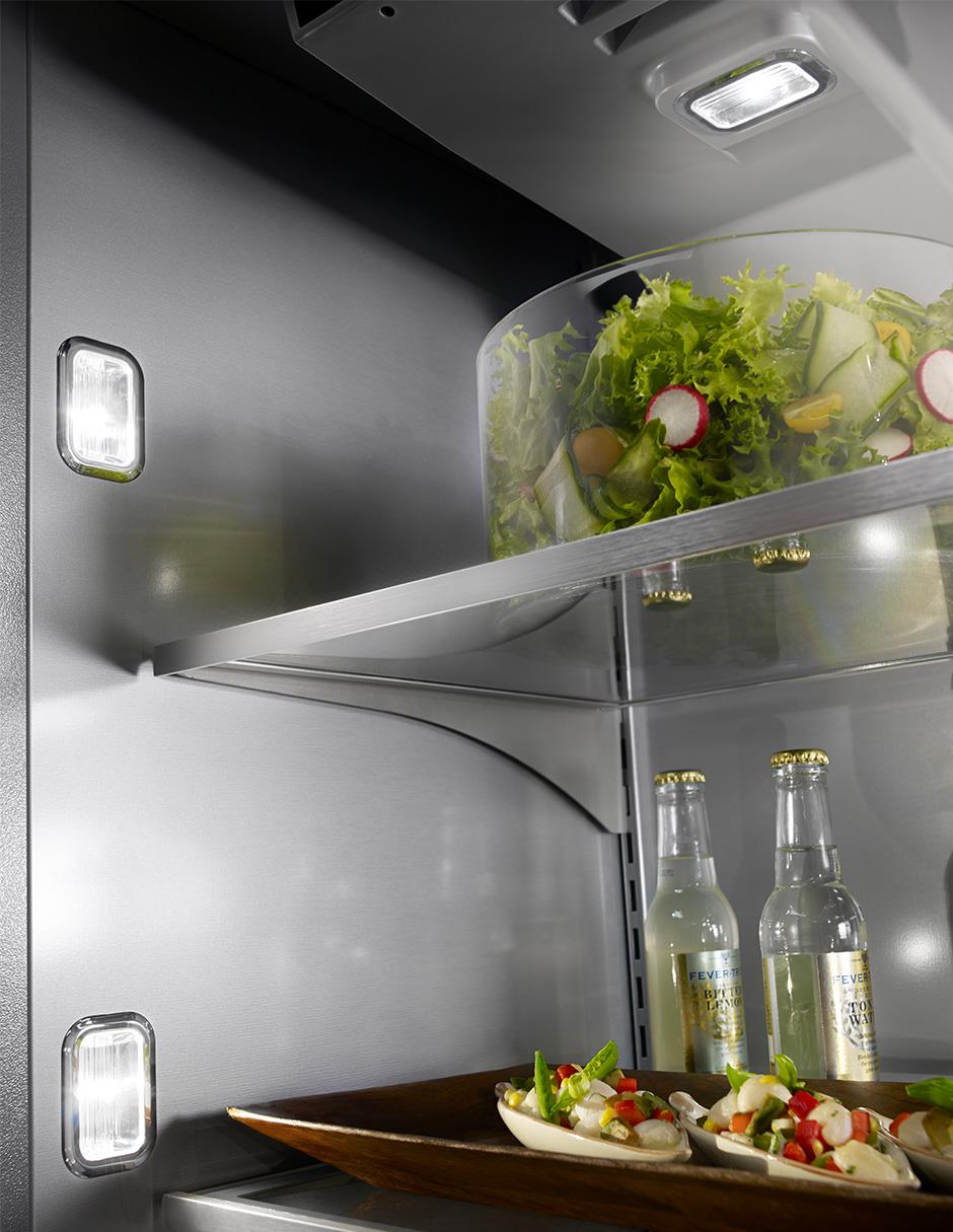 Refrigerador bottom mount Kitchenaid 21 pies cúbicos no frost y fábrica de hielo KBBR306ESS