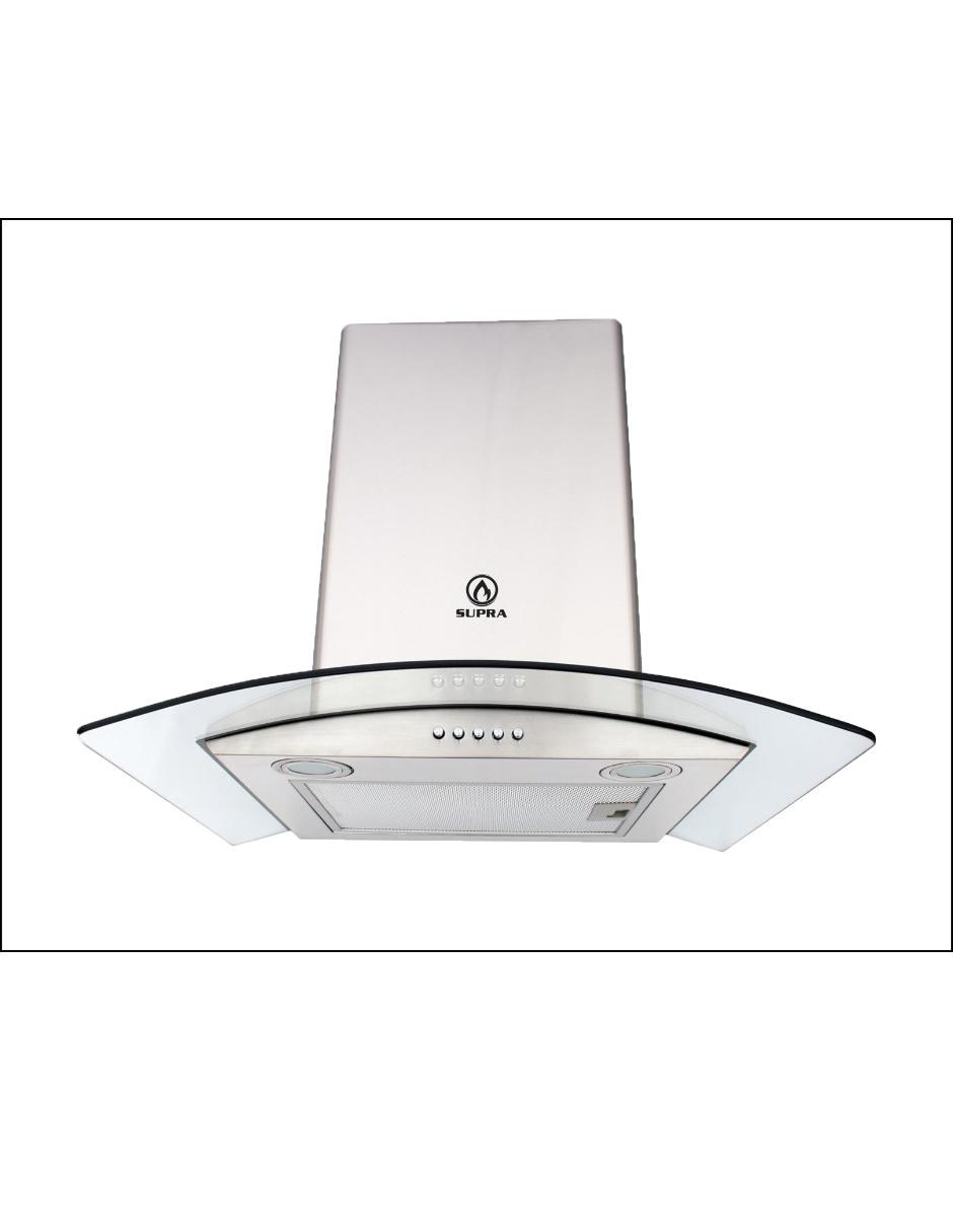 Campana de pared Supra CC-60 de acero inoxidable