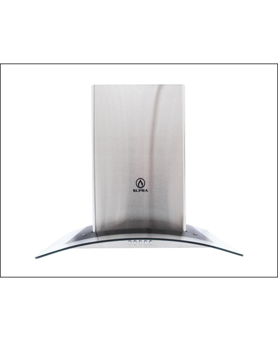 Campana de pared Supra CC-60 de acero inoxidable