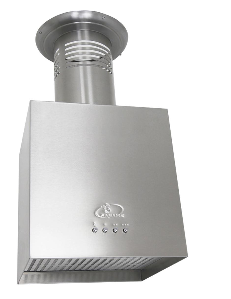Campana de isla Sanaire CA BER 33 P SS de acero inoxidable