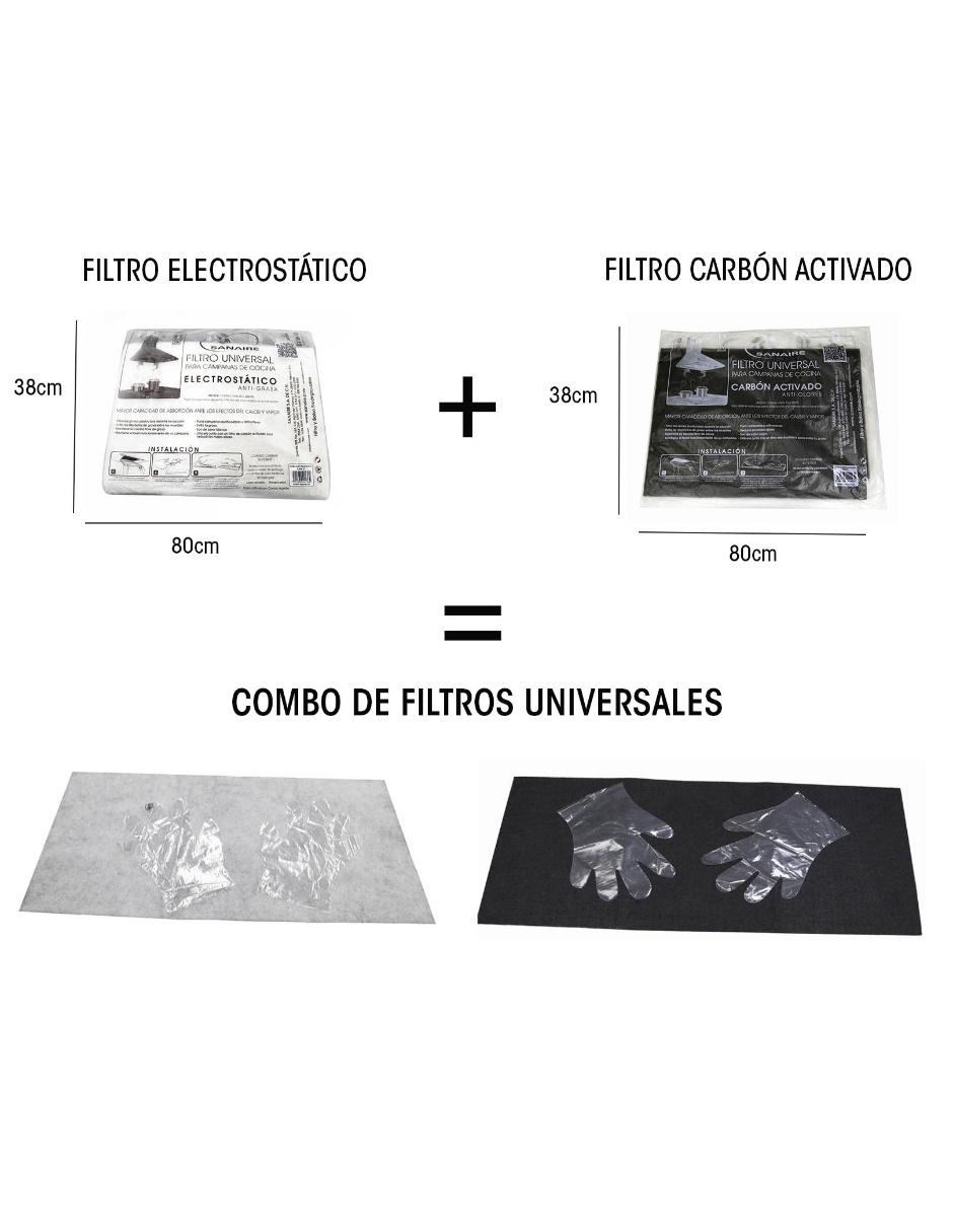 Combo de filtros Sanaire