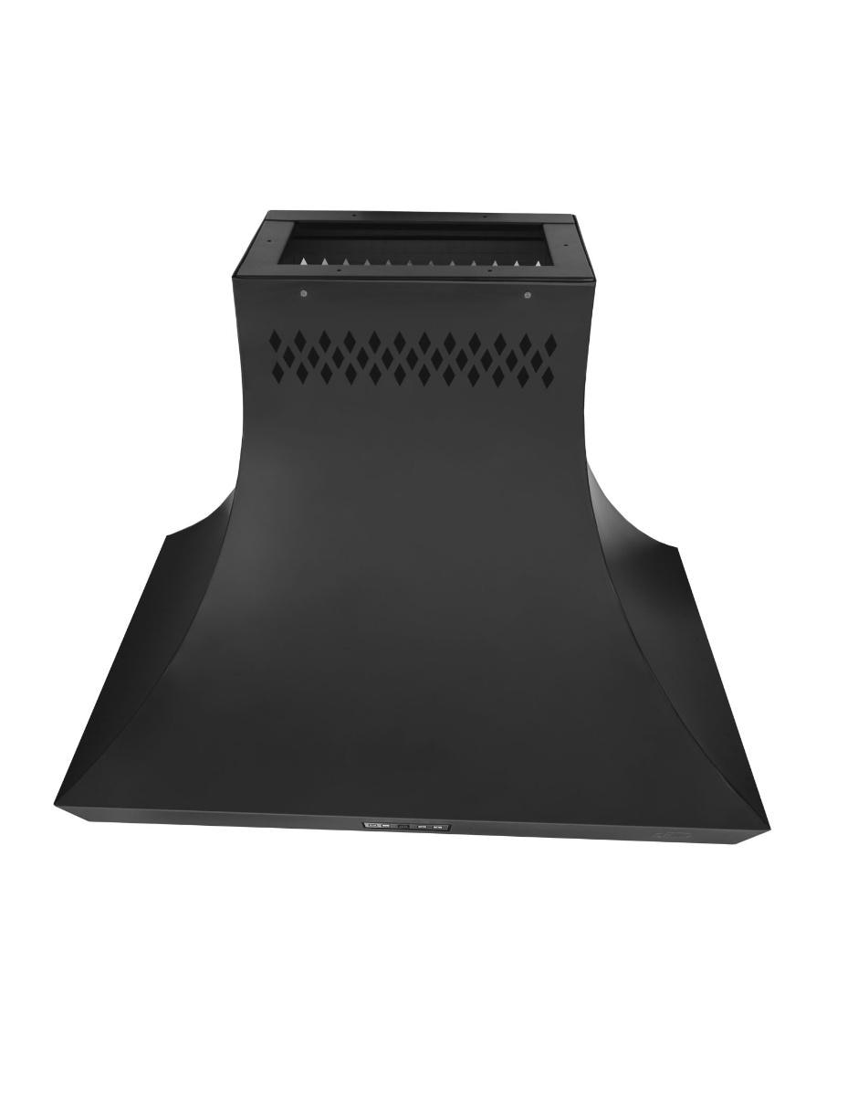 Campana de isla Sanaire de acero