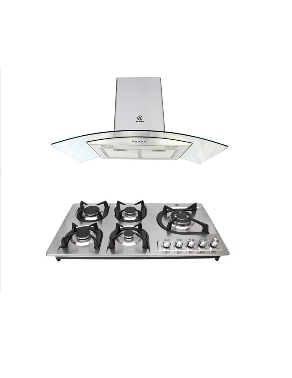 Campana de pared Supra C9-06-SS de acero inoxidable
