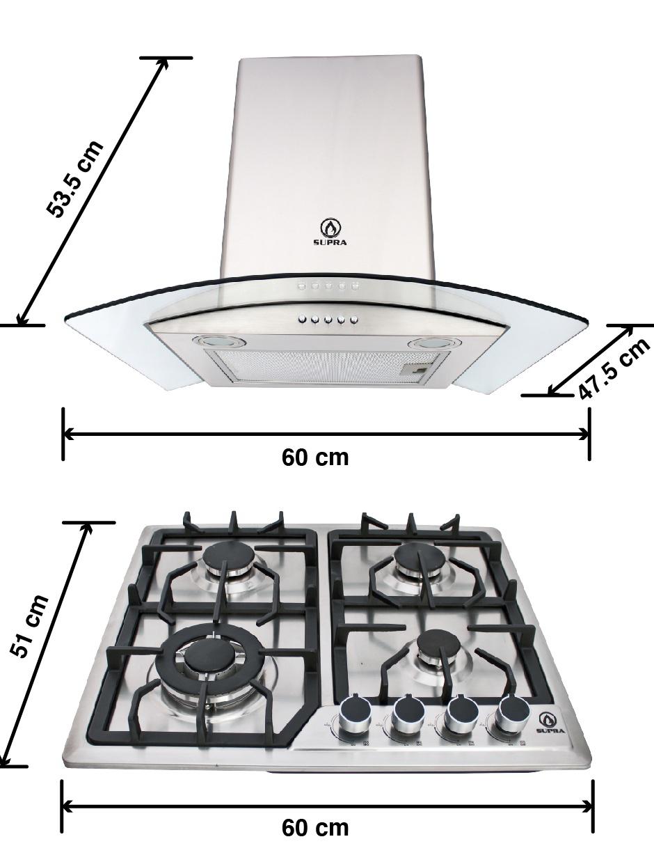 Combo campana de cocina ROMA de acero inoxidable Combo campana de cocina ROMA de acero inoxidable