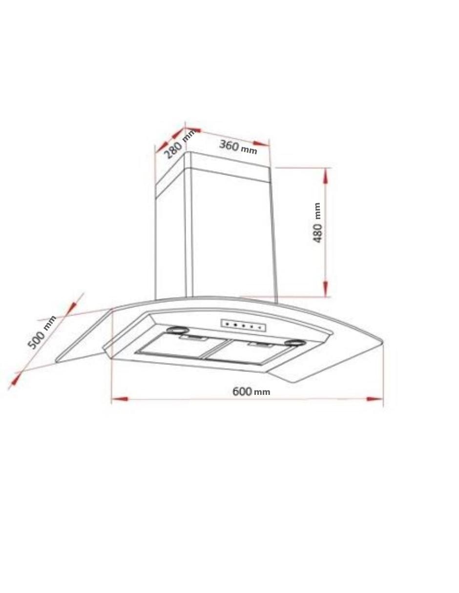 Campana de pared MAREX PLUS de acero inoxidable Campana de pared MAREX PLUS de acero inoxidable