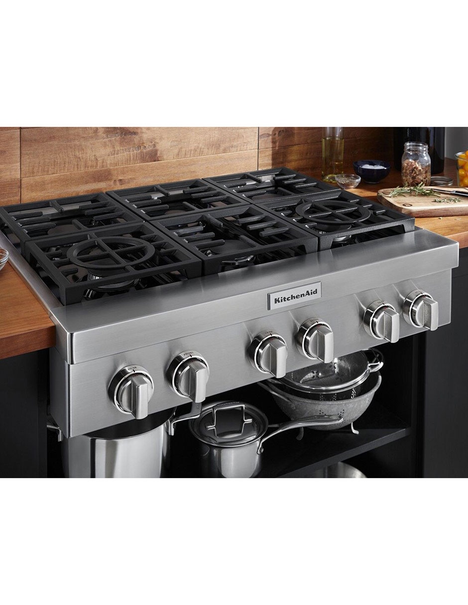 Parrilla a gas empotrable KCGC506JSS 4