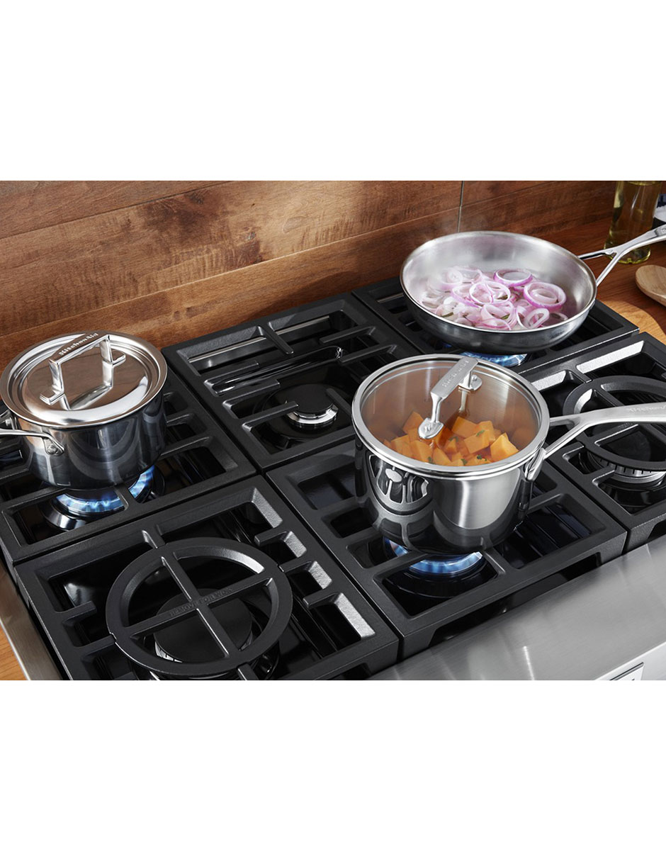 Parrilla a gas empotrable KCGC506JSS 5