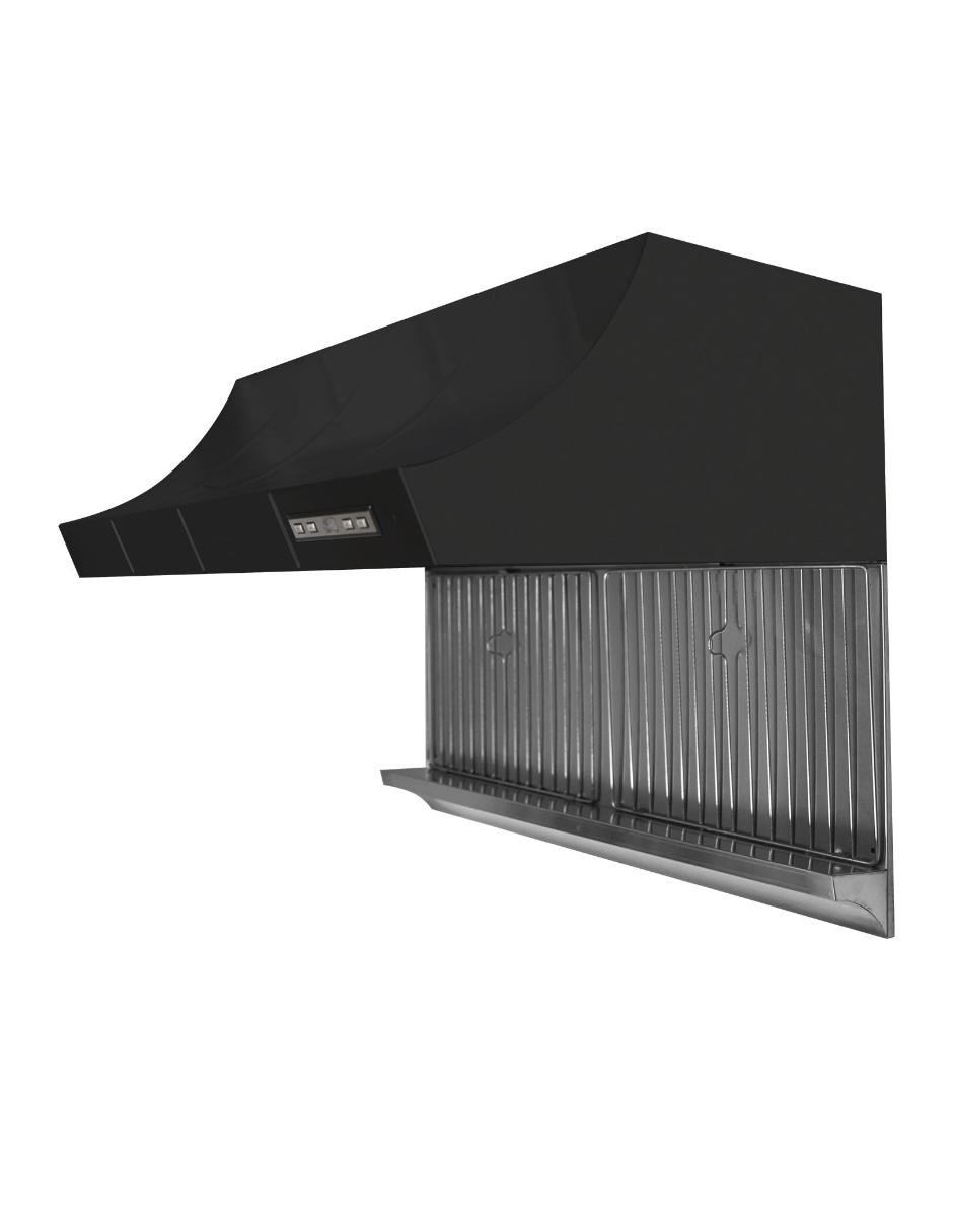 Campana de pared Sanaire ACAPULCO PA 80CM de acero inoxidable