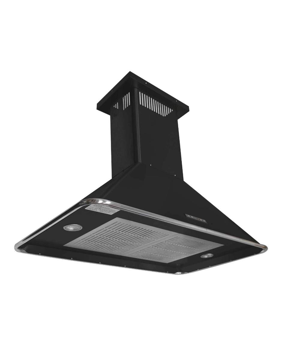 Campana de isla OMEGA ISL 100CM de acero inoxidable 1