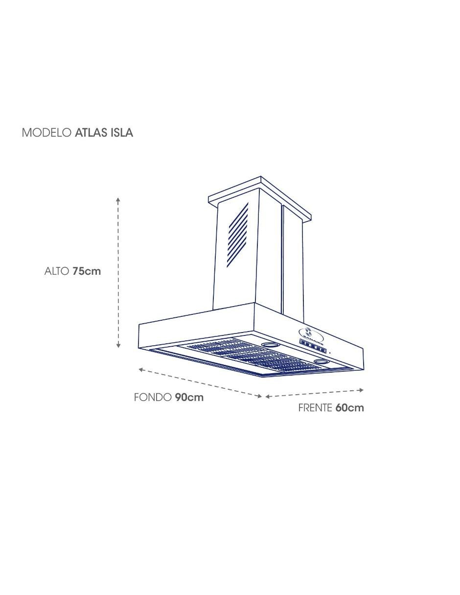 Campana de isla Sanaire ATLAS