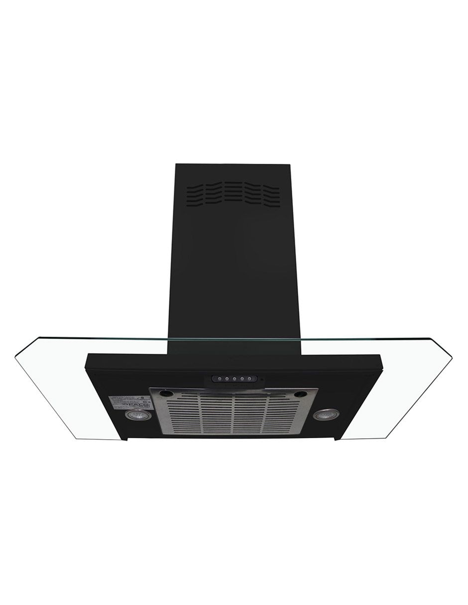 Campana de pared Sanaire OPALO PAR 90CM de vidrio