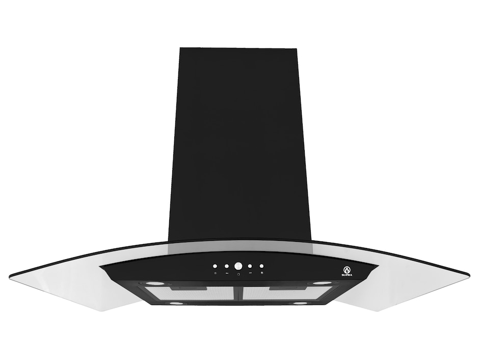 Campana de isla CI-90 BLACK de acero inoxidable Campana de isla CI-90 BLACK de acero inoxidable