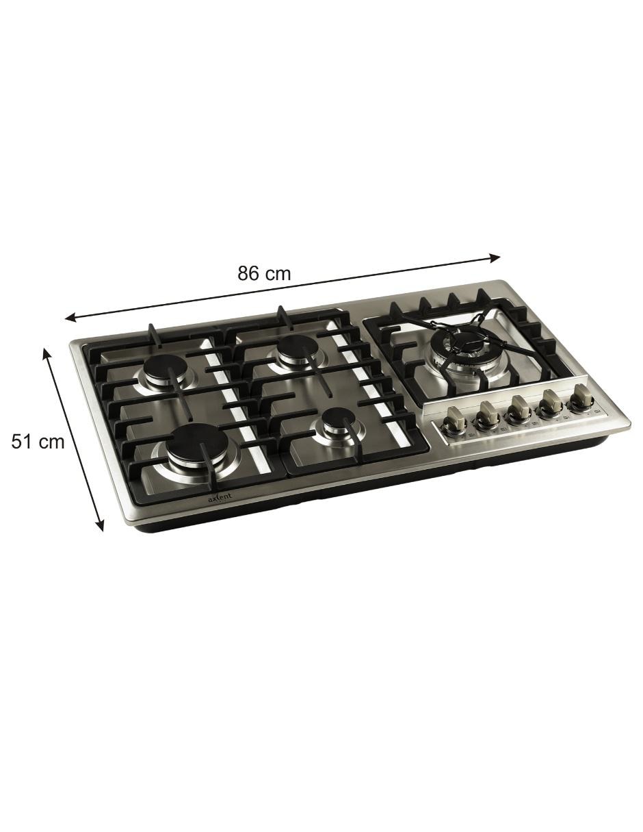 Parrilla a gas lp empotrable Axcent