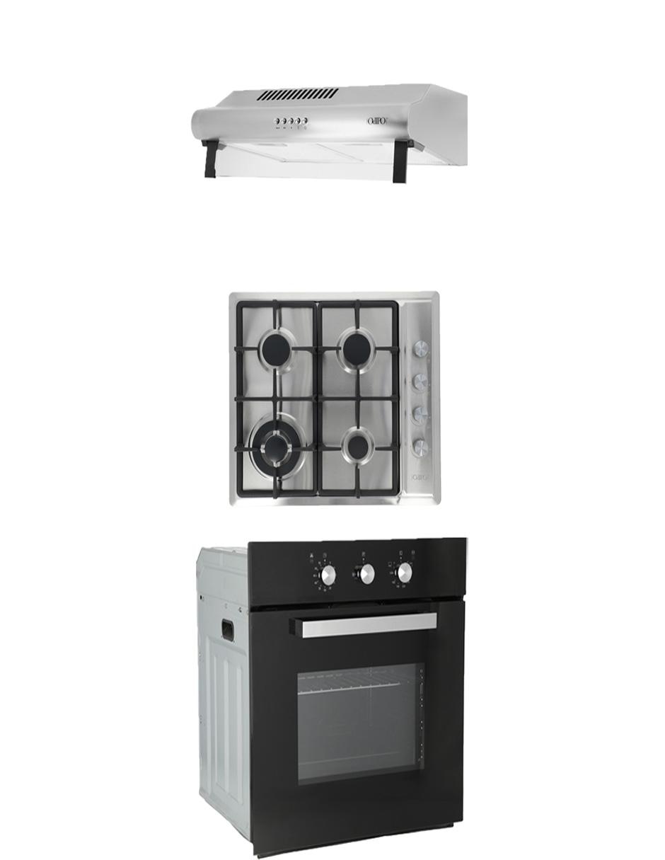 Horno a gas natural Thor 50 + Vulcano Horno a gas natural Thor 50 + Vulcano