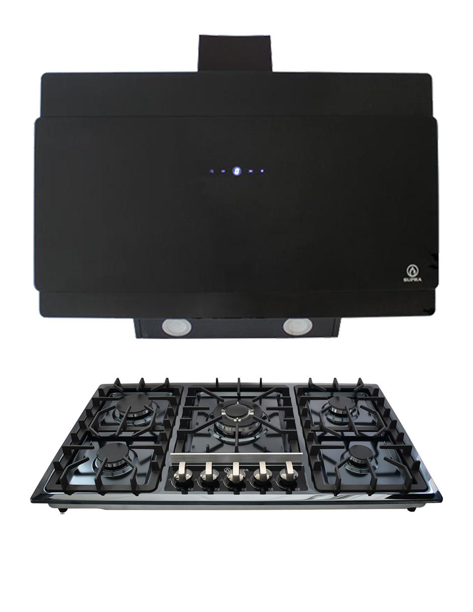 Combo campana de cocina Supra C9-71-AN de acero inoxidable