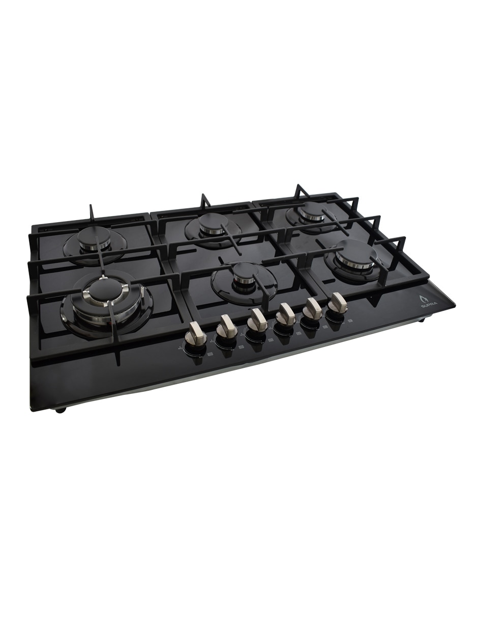 Parrilla a gas lp empotrable 5