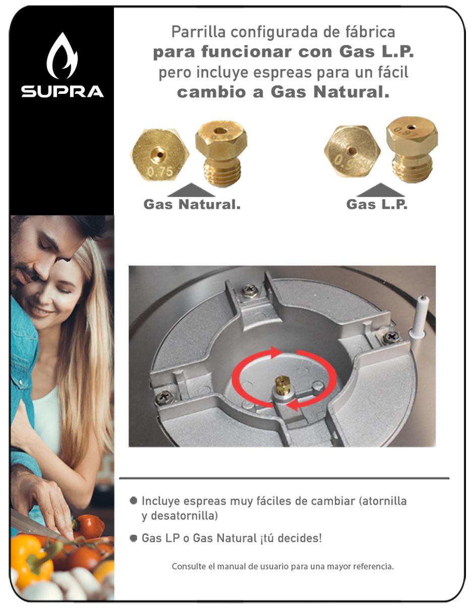 Campana de pared Supra BELLAGIO de cristal templado