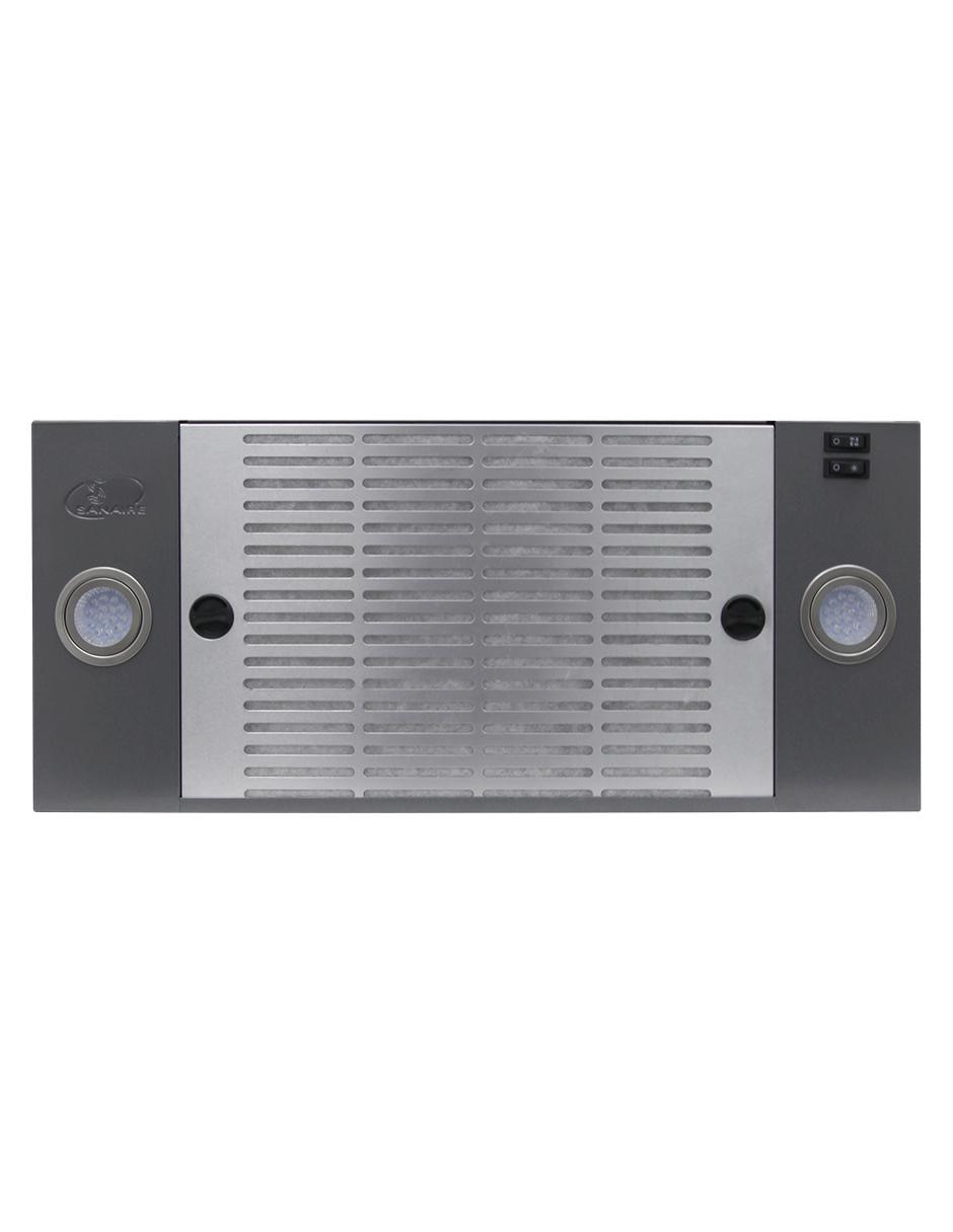 Campana plana Sanaire EX PHILL-AX de acero inoxidable