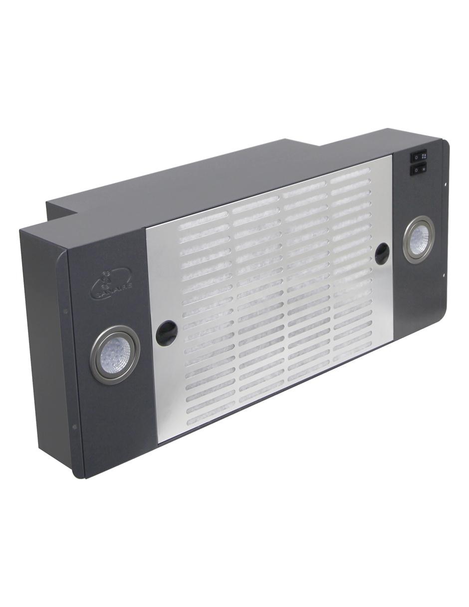 Campana plana Sanaire EX PHILL-DT de acero inoxidable