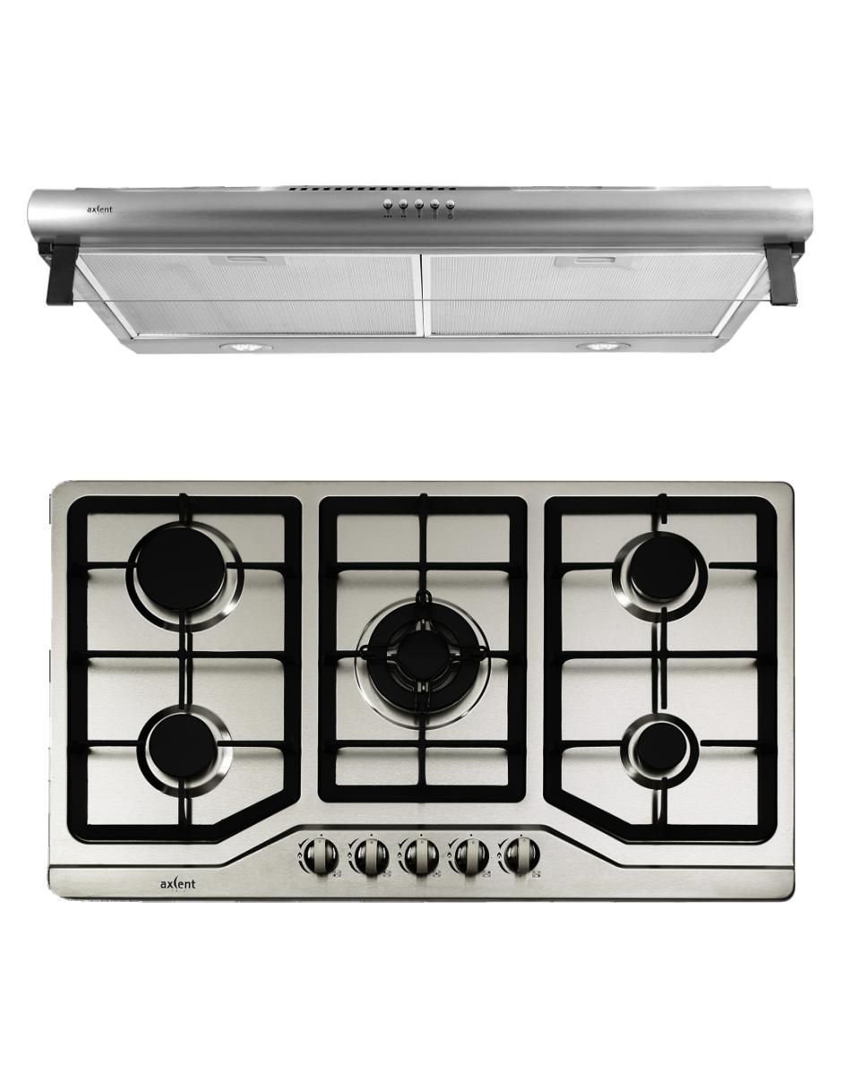 Parrilla a gas lp empotrable Axcent