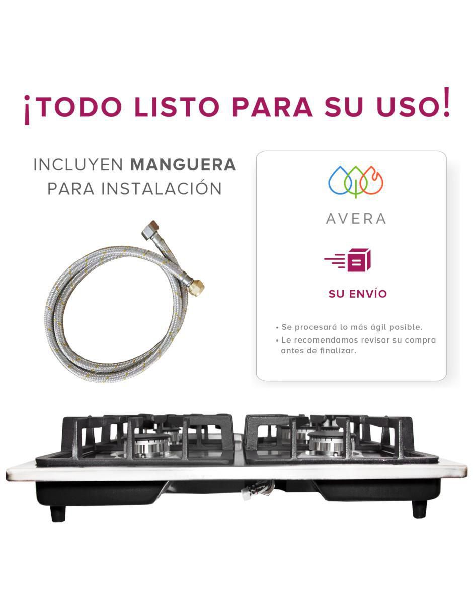 Parrilla a gas lp empotrable Avera
