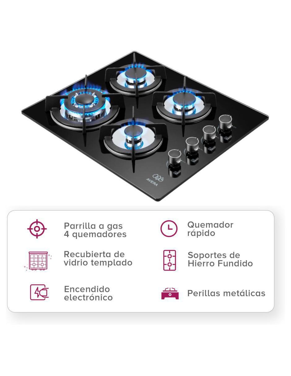 Parrilla a gas lp empotrable Avera