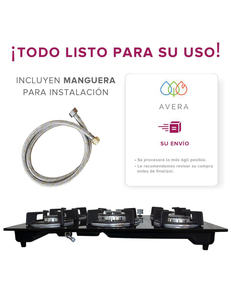 Parrilla a gas lp empotrable Avera