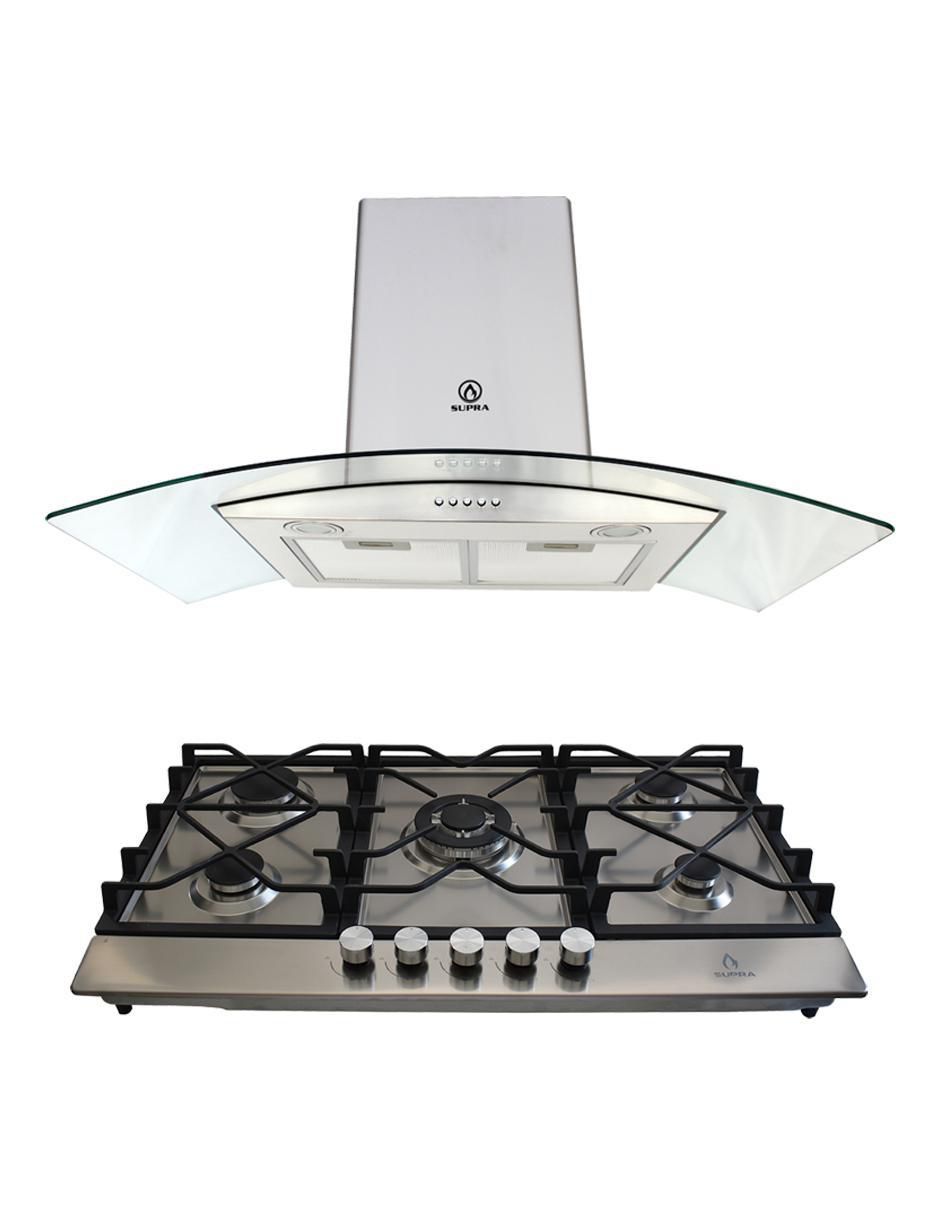 Campana de pared Supra Treviso de acero inoxidable