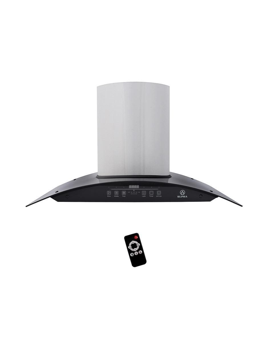 Campana de pared Supra Udine de acero inoxidable