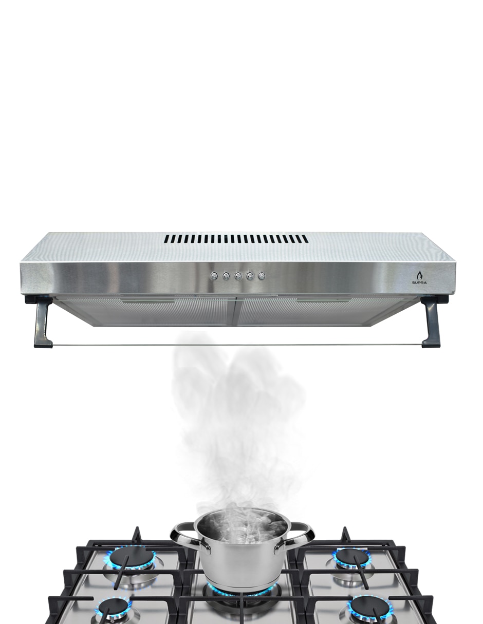 Campana de pared NUBE A-60 de acero inoxidable 4