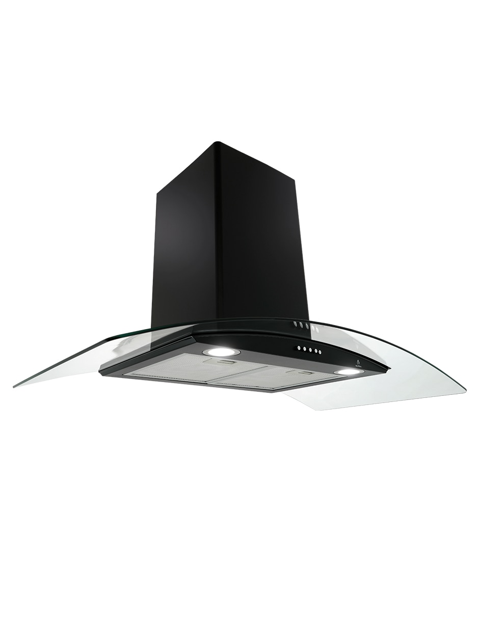Combo campana de cocina LECCO de acero inoxidable