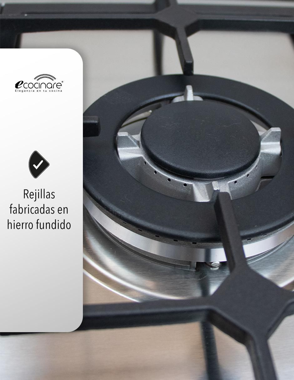 Parrilla a gas lp empotrable Ecocinare