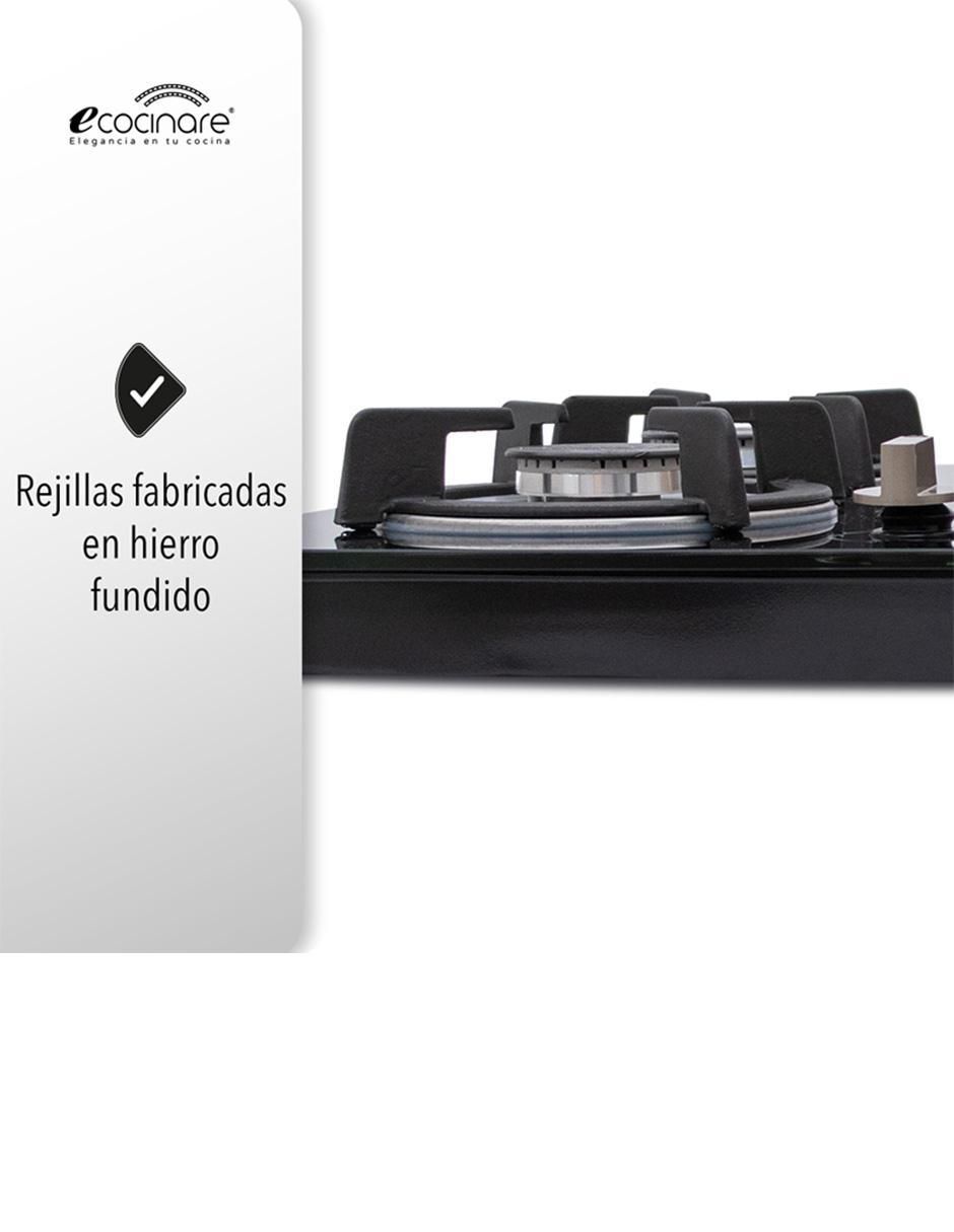 Parrilla a gas lp empotrable Ecocinare