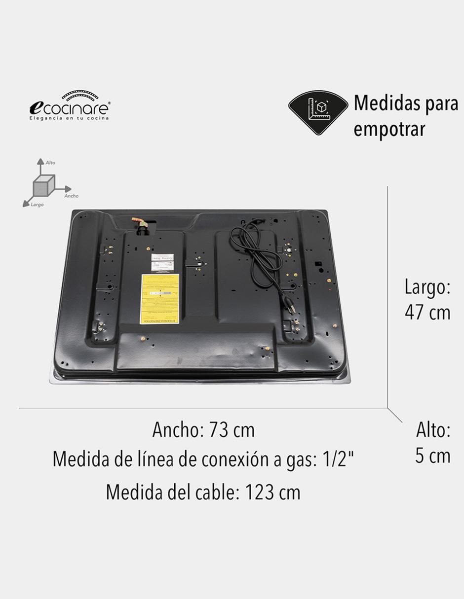 Parrilla a gas lp empotrable Parrilla a gas lp empotrable