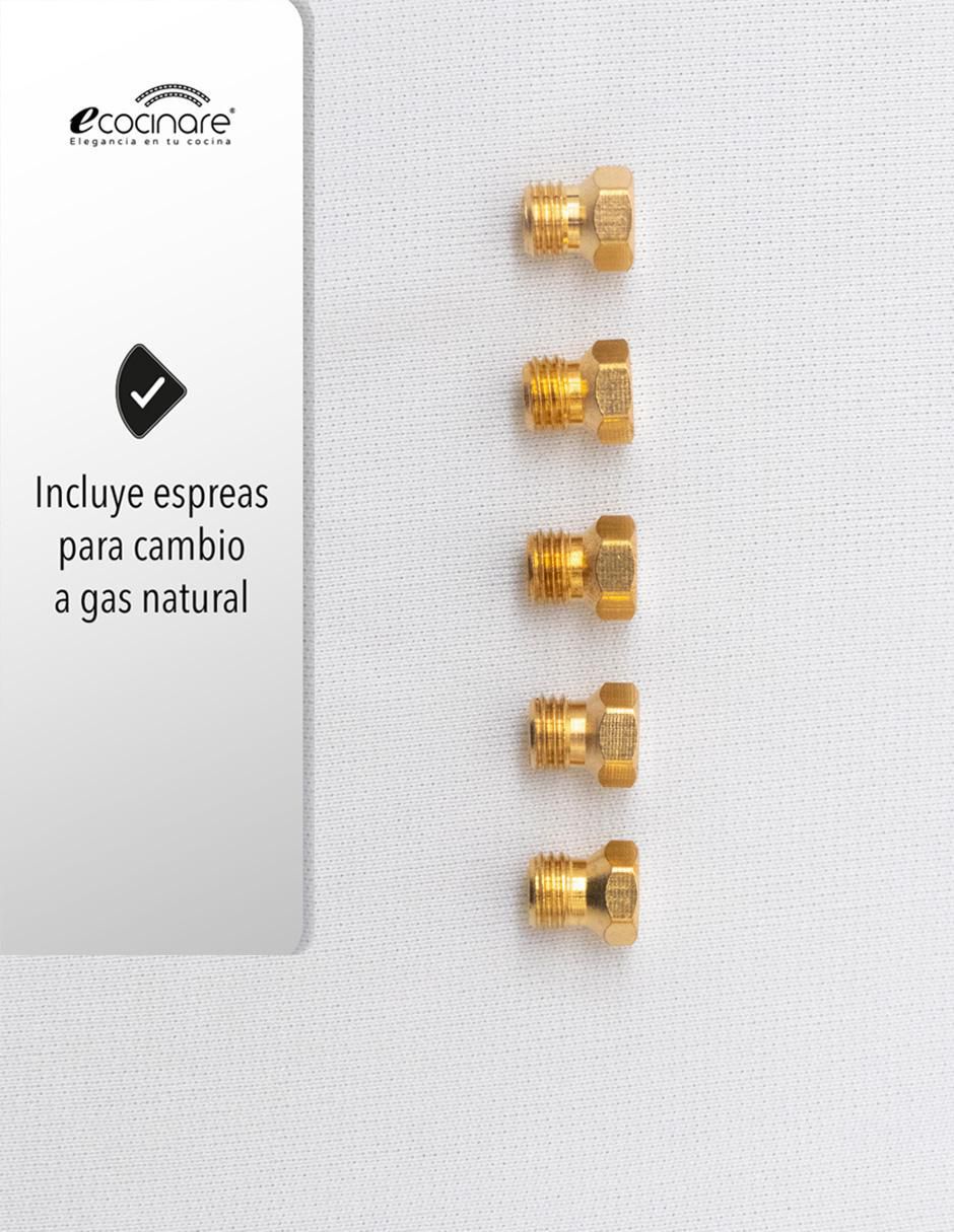 Parrilla a gas lp empotrable Ecocinare