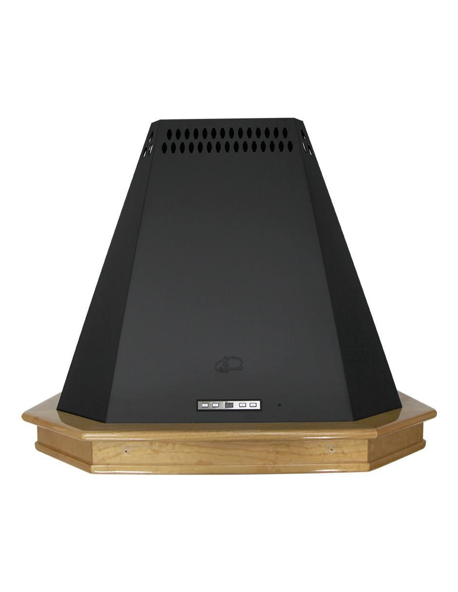 Campana de pared Sanaire PRISMA de acero