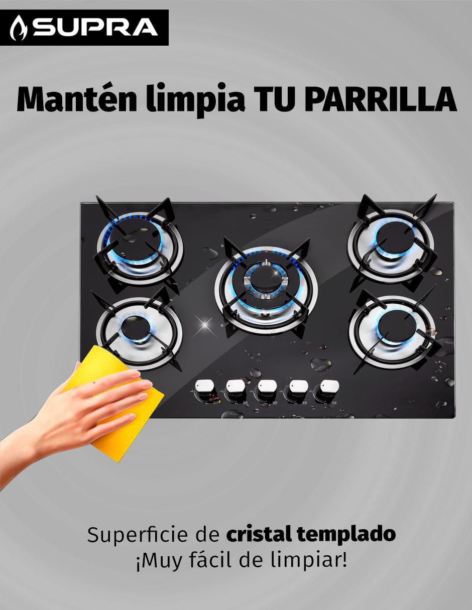 Parrilla a gas lp empotrable Supra