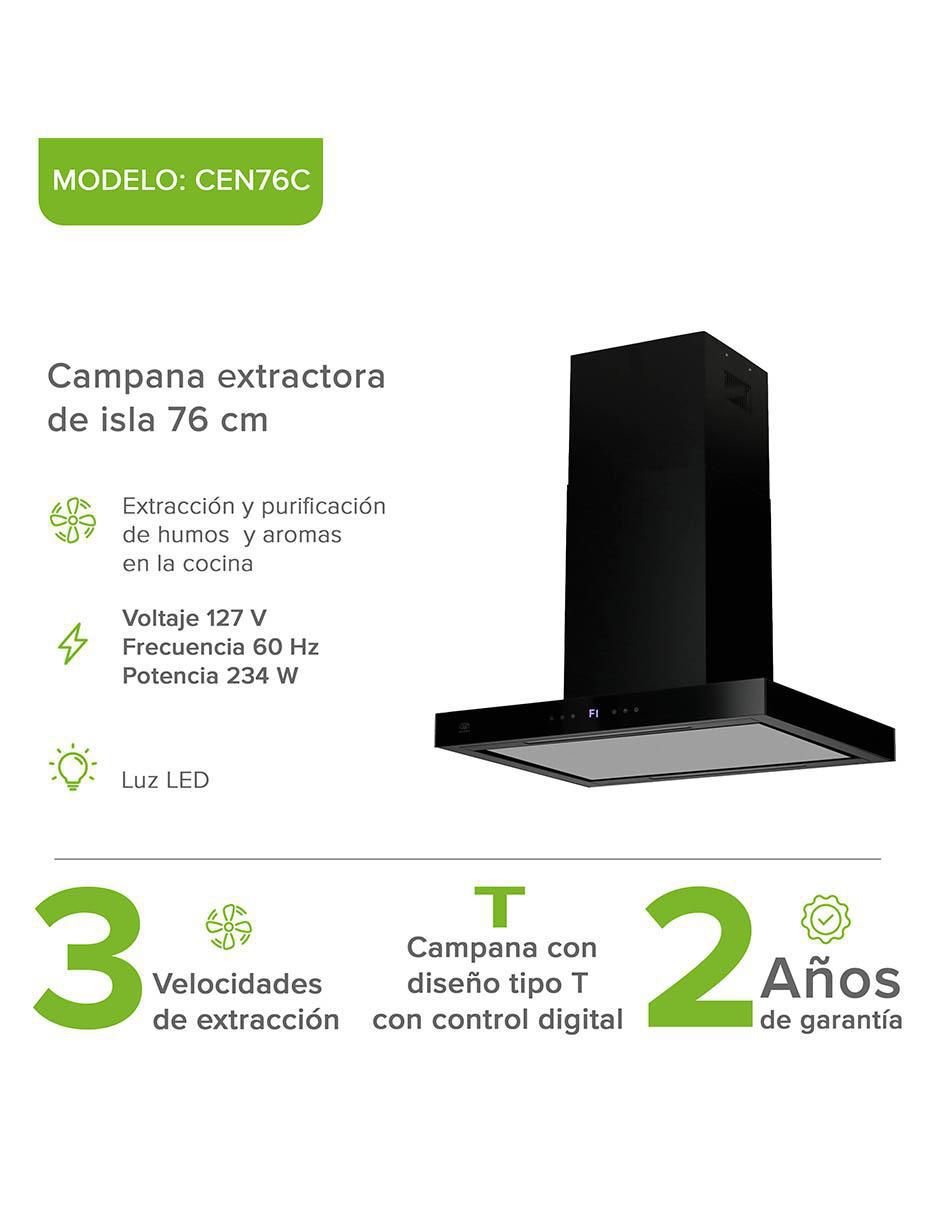 Campana de isla CEN76C de acero inoxidable 2