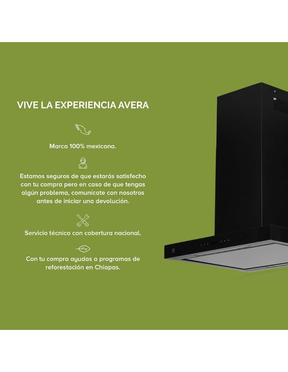 Campana de isla CEN76C de acero inoxidable 4