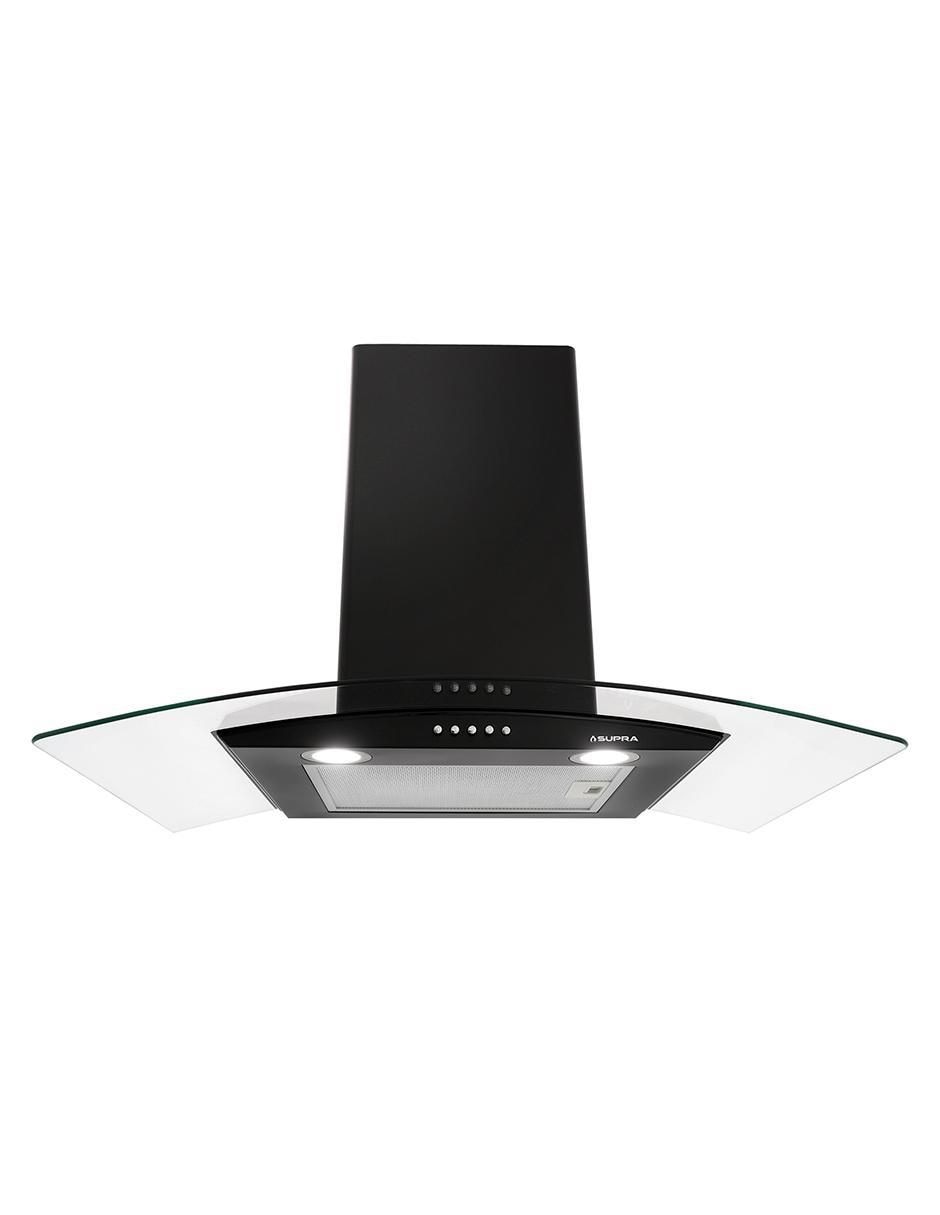 Combo campana de cocina Supra ROTWAND de cristal templado