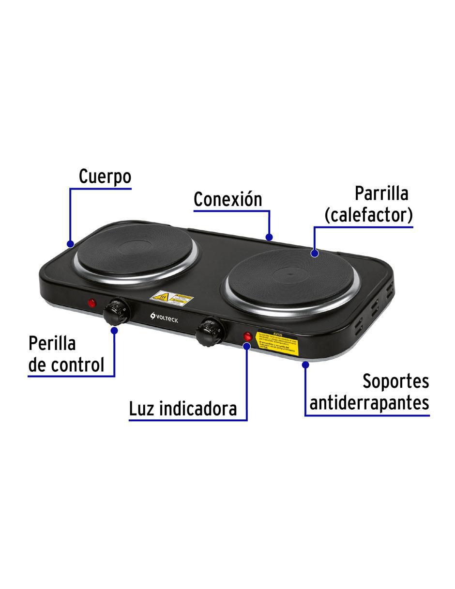 Parrilla eléctrica empotrable