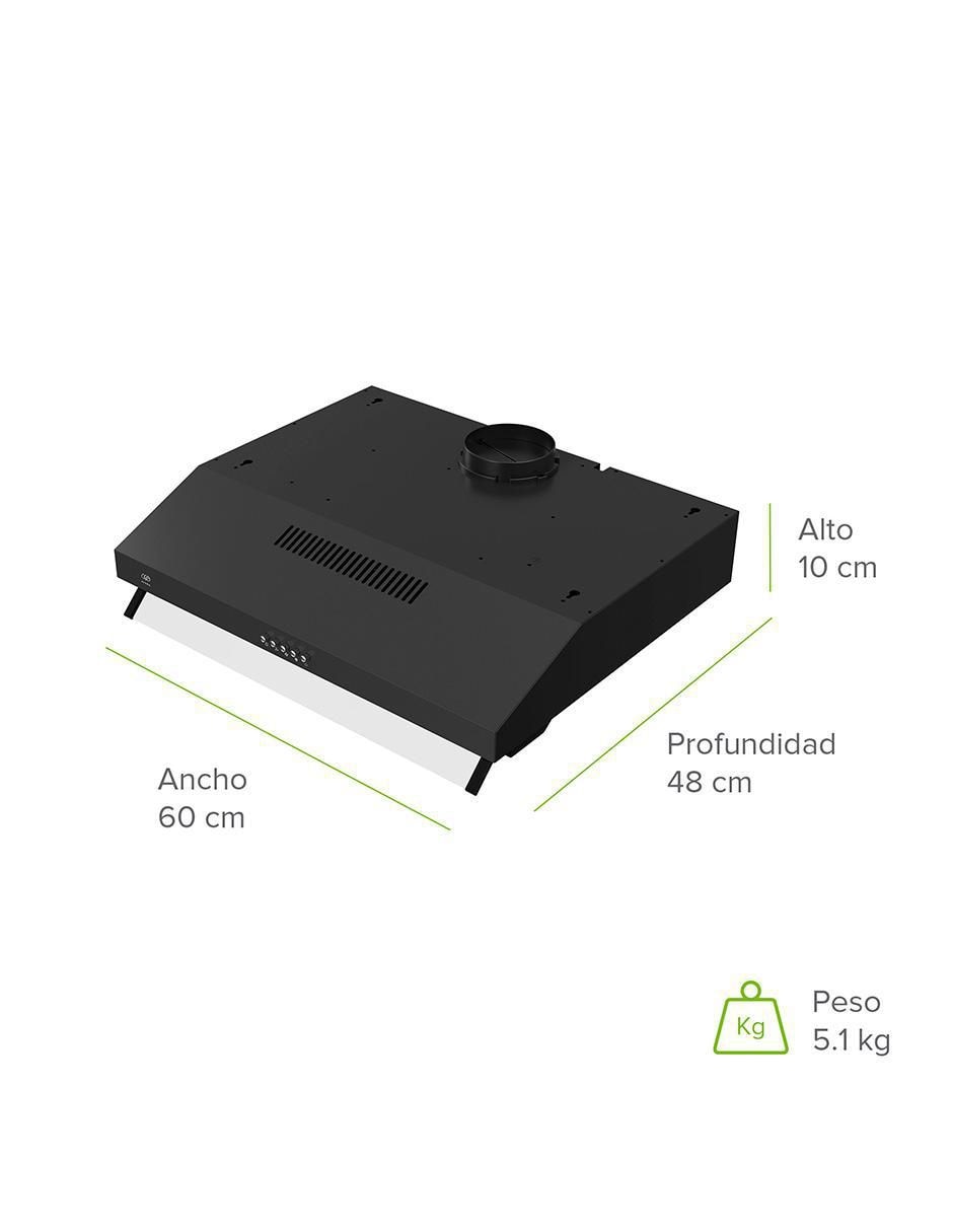 Campana de pared Avera cea60n de acero inoxidable