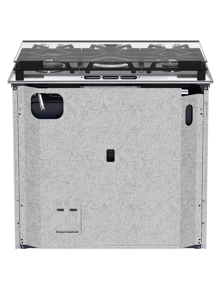 Estufa empotrable a gas lp Ultimate 79.2 cm IO8061GETSS0 de 5 quemadores