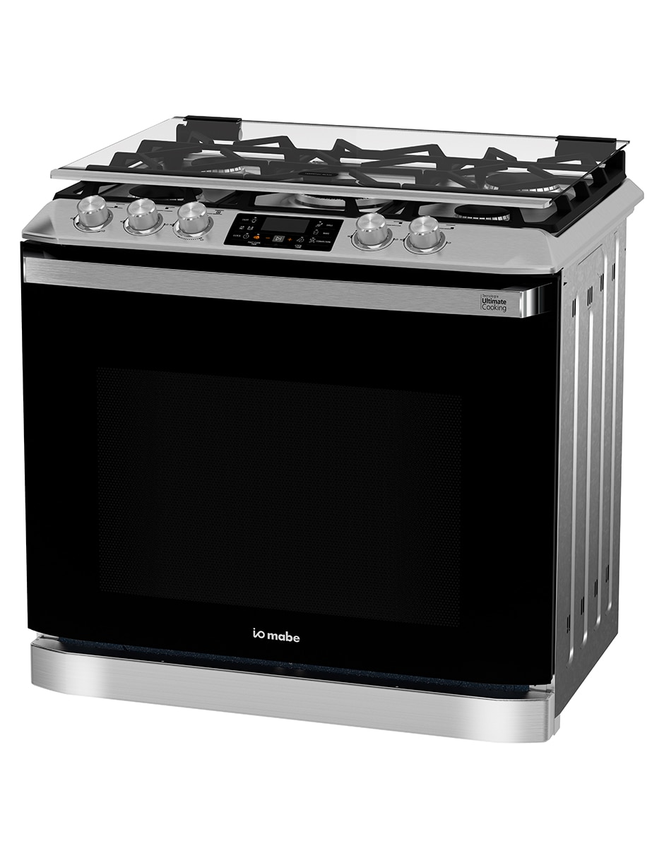 Estufa empotrable a gas natural/lp Ultimate 79.20 cm IO8084GETSS0 de 5 quemadores 5
