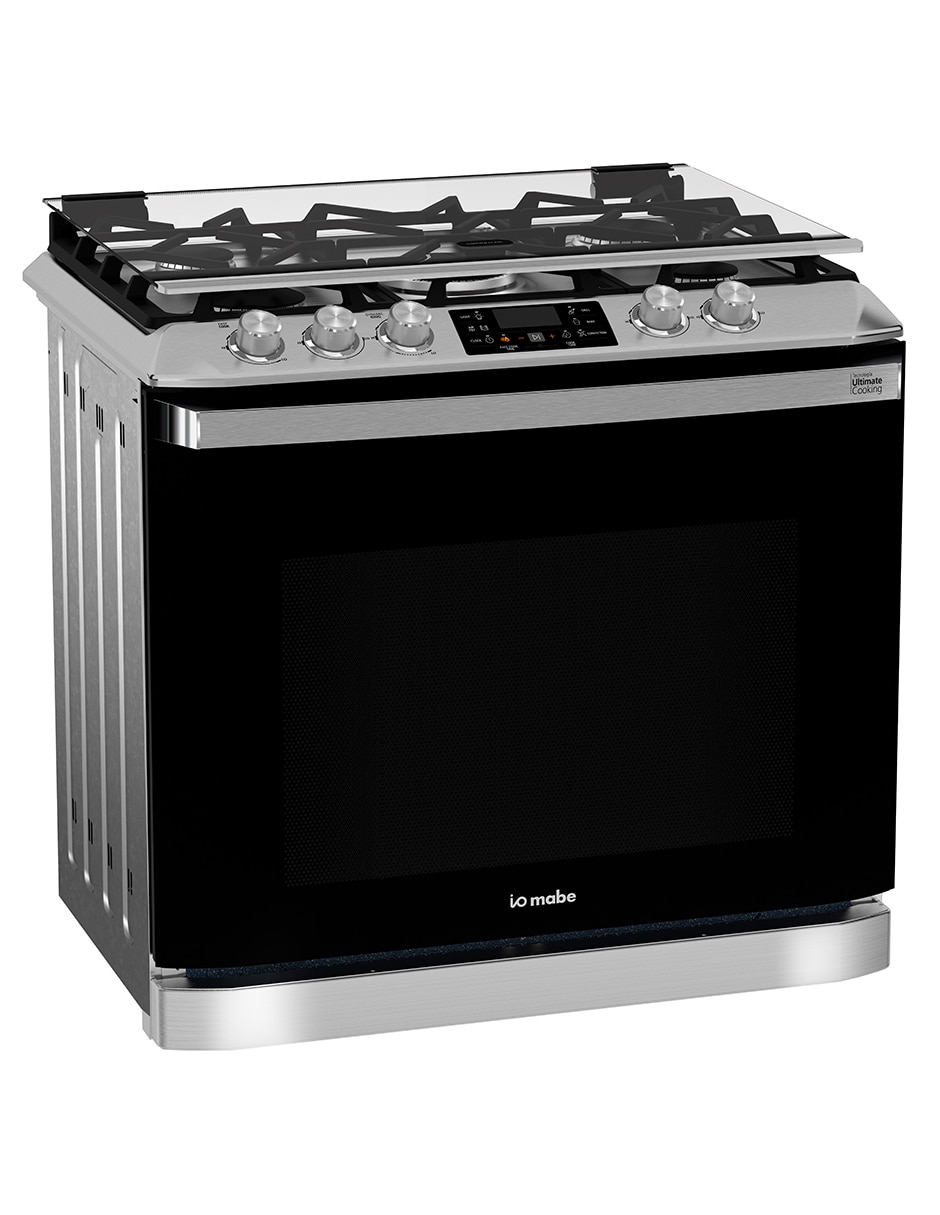 Estufa empotrable a gas natural/lp Ultimate 79.20 cm IO8084GETSS0 de 5 quemadores