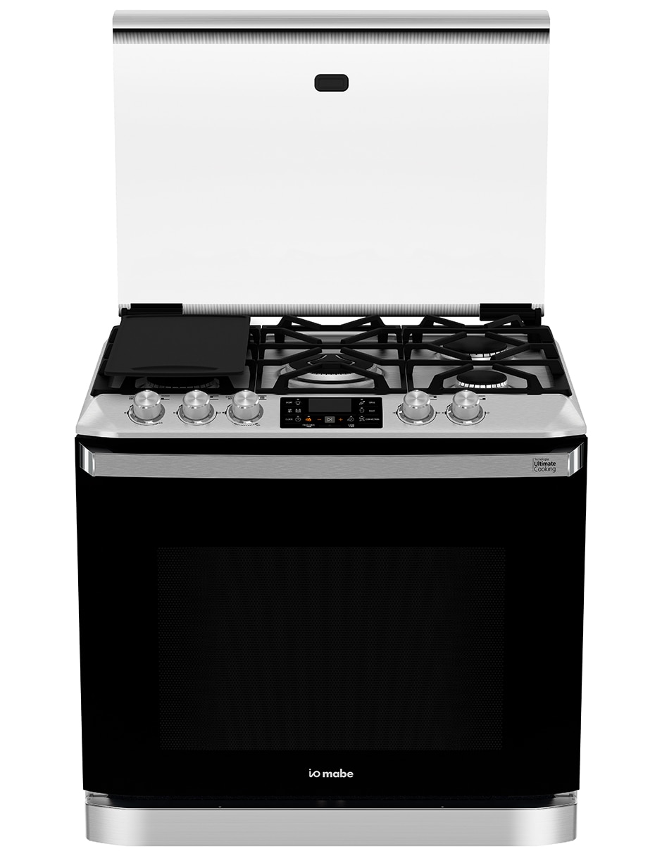 Estufa empotrable a gas natural/lp Ultimate 79.20 cm IO8084GETSS0 de 5 quemadores 9